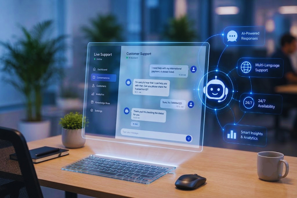 AI-native customer support with intelligent assistance and real-time customer service